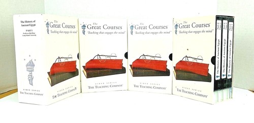 History of Ancient Egypt Lot Great Courses VHS series Egyptologist Bob Brier - Bild 1 von 5