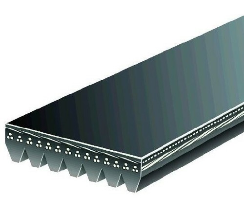 Gates Serpentine Belt For 1988-1991 FORD E-250 ECONOLINE CLUB WAGON L6-4.9L - Picture 2 of 6
