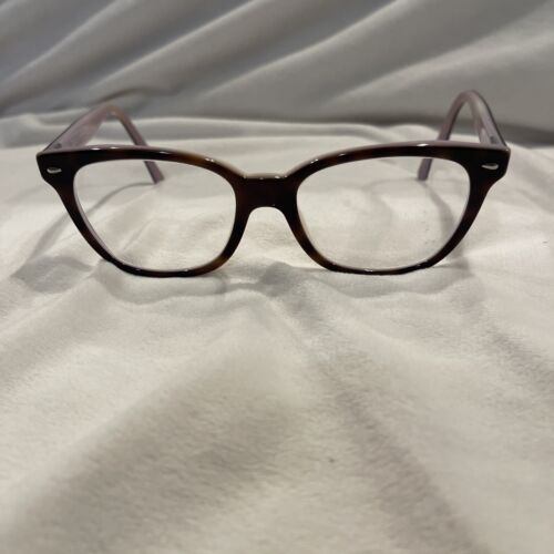 Ray Ban Reading Glasses RB53105240 Purple Ombré Inside Tortoise Brown Outside - Picture 4 of 7