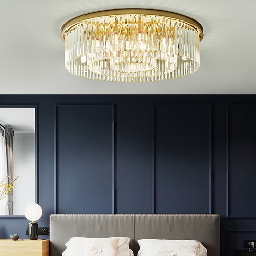 LED Kristall Kronleuchter Deckenlampe Deckenleuchte Lampe Wohnzimmer Beleuchtung - Bild 5 von 12