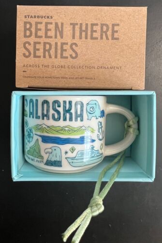 NEW Starbucks Been There Series ALASKA Ornament 2 oz. Mug - Picture 1 of 4