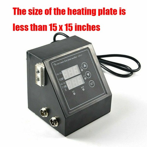 Caja de control de prensa de calor digital de doble pantalla 110V / 220V para máquina de prensa de calor - Imagen 3 de 10