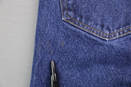 Men's 2012 Levi's 505 Jeans Regular Fit Dark Wash Size 36x30 (Measure 36x29) - Picture 10 of 12