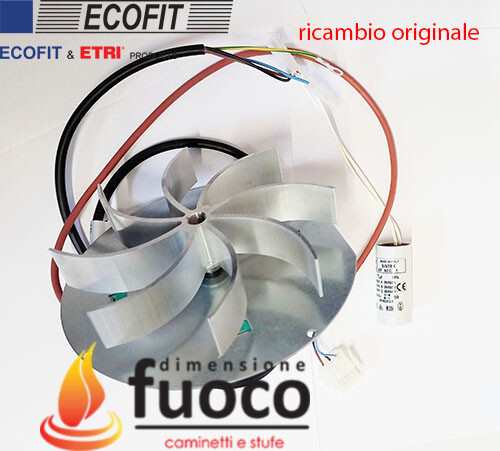 ESTRATTORE ASPIRATORE FUMI ECOFIT PER EDILKAMIN RAVELLI VENTOLA H25 - 6007 - Imagen 1 de 7