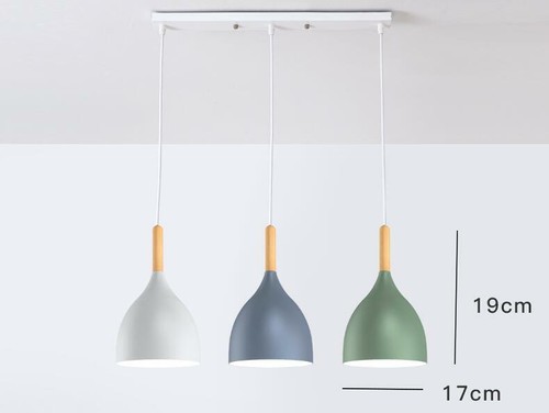 Kitchen Colourful Pendant Lamp Ceiling Light Chandelier Dining Room Bar Shop - Picture 16 of 21