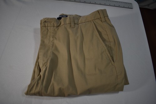 Mens Lands End Khakis Pants Relaxed 37w x 32.5l Tan, Pre-Owned (M37-325,m7) - Picture 7 of 7