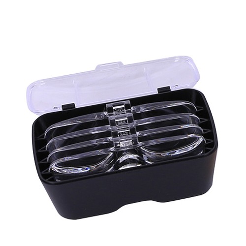 5 Lens Dental Loupes Binocular Glass Magnifier with 2-LED light USB Charger CE - Picture 13 of 19