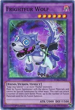 Yu-Gi-Oh! -Frightfur Wolf - FUEN-EN021 - Super Rare - 1st Ed - NM/M - NEW