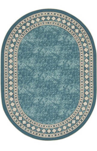 Alfombras Bordered Modern Non-Slip Low Pile Rubber Backing Indoor Area Rugs - Picture 72 of 105