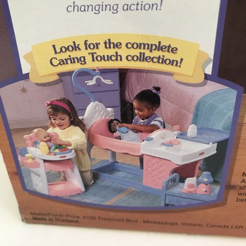 Vintage 1997 Fisher Price Caring Touch Surprise Mealtime Set, brand NEW in box - Picture 5 of 15