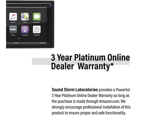 NEW BOSS Audio BVCP9700A 2 Din Apple CarPlay Android Auto Car Stereo System - Picture 11 of 12