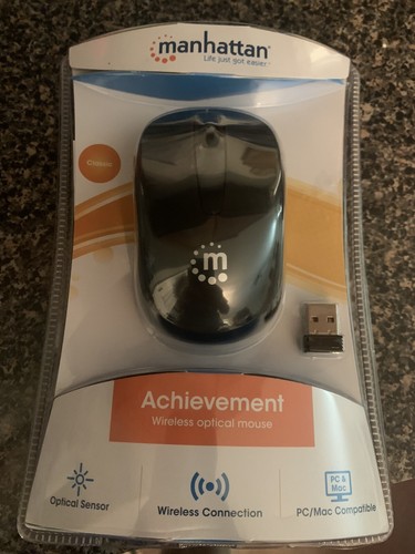 Manhattan Performance WIRELESS OPTICAL MOUSE  Rev 5.02 New In Box - Picture 1 of 2
