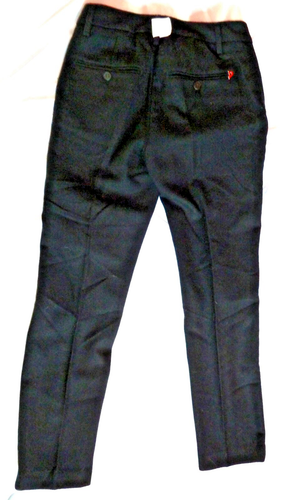 DONDUP TIEF SCHWARZE WARME WOLL HOSE GR 27 GEREINIGT - Bild 5 von 6