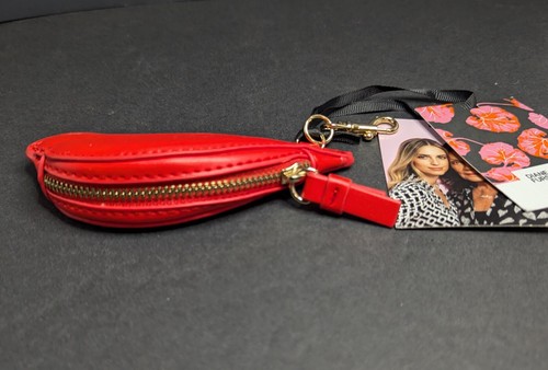 Portamonete Diane Von Furstenberg labbra rosse DVF - Foto 2 di 6