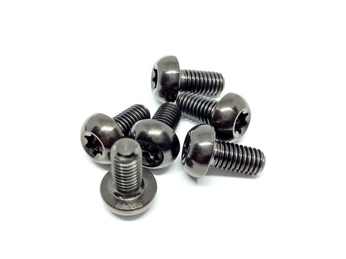 Titanium Rotor Bolts M5x10 All Colors GOLD RAW BLUE GREEN PURPLE BLACK BRONZE - Picture 4 of 16