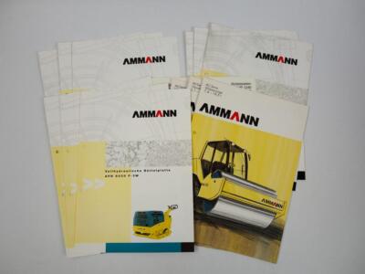 13 Brochures Ammann Vibratory Plates Rammer Rollers 1990s