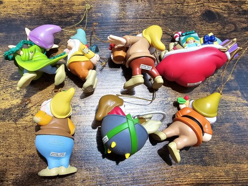 Disney’s President’s Edition The Seven Dwarfs Ornaments From Snow White w Boxes - Picture 12 of 12