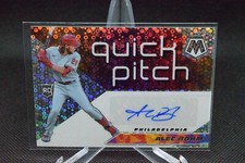 Alec Bohm #QPA-AB - 2021 Panini Mosaic - Rookie Auto - Disco Prizm - Quick Pitch