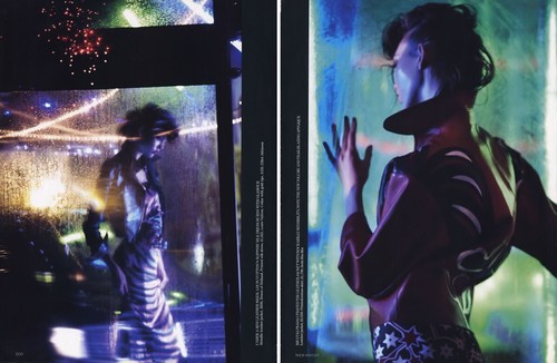 2011 Nick Knight Karlie Koss Joan Smalls  12-page MAGAZINE EDITORIAL Mean Street - Foto 4 di 6