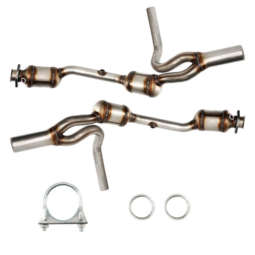 Catalytic Converter for Jeep Wrangler JK 3.8L Engine 2007 2008 2009 Front Y Pipe - Picture 4 of 12