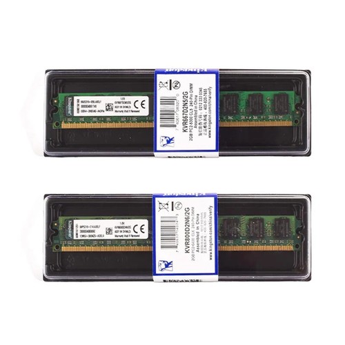 Kingston Memoria RAM DDR2 2GB 800Mhz 667MHz PC2-5300 PC2-6400 240 Pins 1.8V NON - Picture 6 of 24