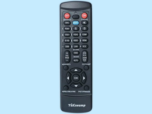 NEW Projector Remote Control for Sanyo PLC-WXE46A PLC-WXL46A PLC-XU101 - Picture 2 of 9
