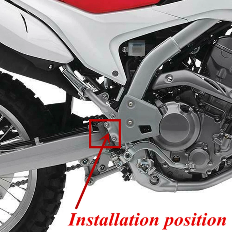PARA HONDA CRF 250L 2013-2019 FRENO TRASERO MAESTRO CILINDRO PROTECTOR CUBIERTA PROTECTOR  Foto 2 de 4