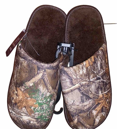 George Mens OPP Scuff Camouflage Slippers  Size 11-12  NWT - Picture 2 of 4