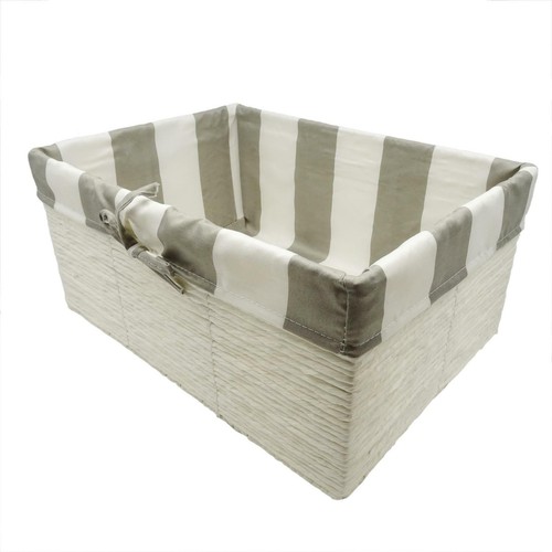 Rayline Home - Juego de 4 QZW Caja de Almacenamiento Decoración Baño Cocina Almacenamiento Gris - Imagen 2 de 4