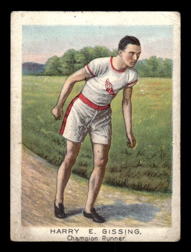 1910 E229 National Licorice Athlete Series #4 Harry Gissing VG - Picture 1 of 2