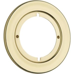 4 Pk Kwikset Brass 3 13 16 Od Door Knob Lockset Rosette Trim Back