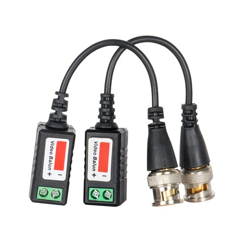 4PCS CCTV Camera Passive Video Balun BNC Connector Coaxial Cable Adapter USA - Picture 2 of 12