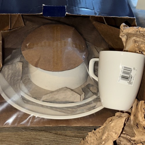 Artesano Villeroy & Boch Juego de 4 Piezas 1 Lugar Set Cena Ensalada Plato Tazón Taza - Imagen 10 de 16