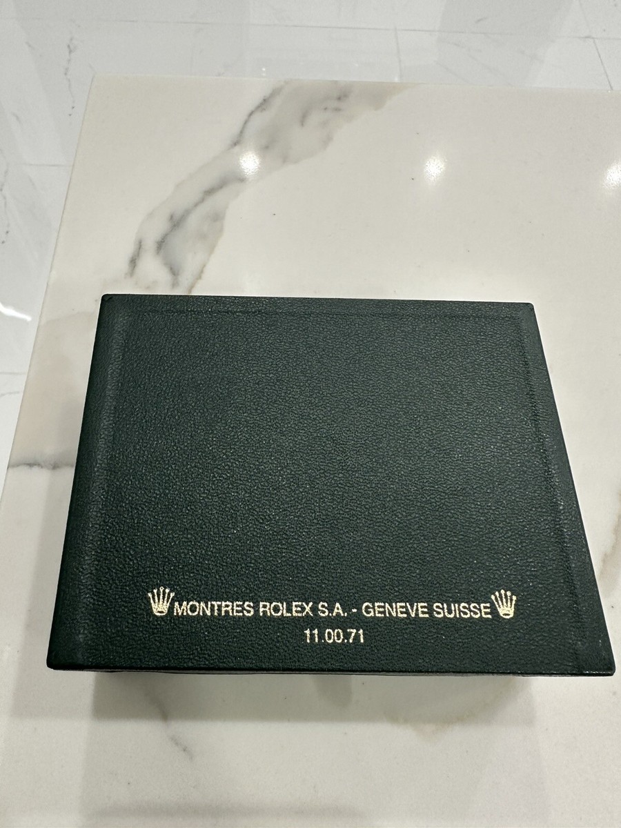 100% Genuine Vintage Rolex Green Box Explorer /Datejust OP 80-90s