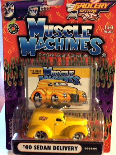 MUSCLE MACHINES GROCERY GETTER 1940 FORD SEDAN DELIVERY - 1/64 40 SEDAN - - Picture 3 of 3