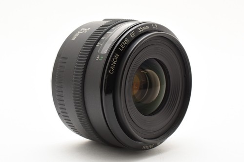 CANON EF 35mm F/2 AF Wide Angle Lens w/ Lens Hood From JAPAN Excellent Read - Picture 4 of 12