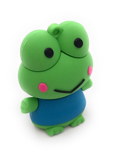 Frosch stehend PVC Funny USB Stick div Kapazitäten - Afbeelding 21 van 56