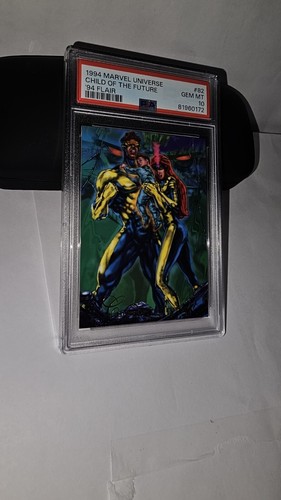 1994 Flair Marvel Universe Child of the Future #82 PSA 10 GEM MINT - Picture 2 of 8