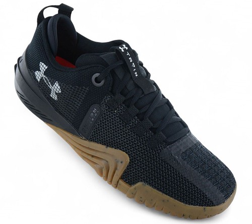 UA Under Armour Tribase Reign 6 Black 3027341-001 Sports Fitness Shoes New - Picture 2 of 6
