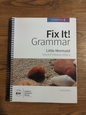 Fix It! Grammar Teacher's Manual Book 4 Little Mermaid 