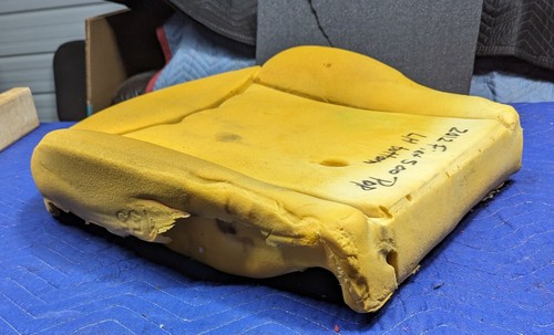 2012-2017? Fiat 500 Pop Driver LH Lower Front Seat Foam Bottom Cushion OEM - Picture 5 of 6
