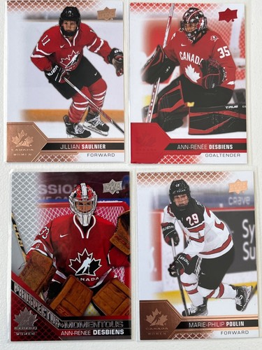 2022 Upper Deck Team Canada WOMEN  Rose Gold /Red/Prospectus   Pick From List !!
