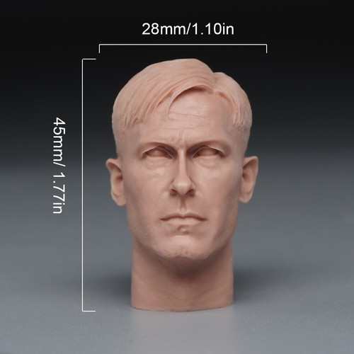 1:6 Girl Man Head Sculpt Carved For 12inch Female Male Action Figure Body Toys - Picture 73 of 133