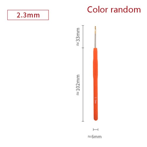 1pc Crochet Hook Sizes 0.5-10mm - Craft Knitting Yarn Needles Wire Crochet Hooks - Bild 31 von 34