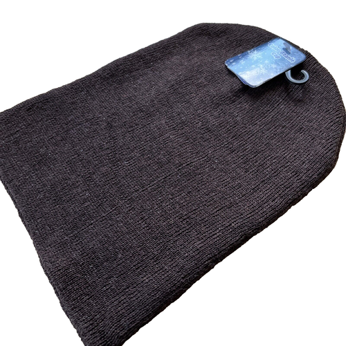 Brown Warm Winter Knit Beanie Cap Hat Solid Polyester Men Women Head Accessories - Picture 2 of 16