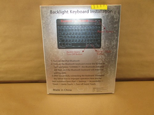 iPad Backlit-Keyboard Case for iPad Pro 12.9" (5th Gen) Black - Picture 8 of 8