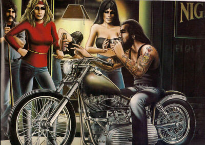 Art print poster canvas More Style David Mann Ghos