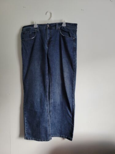 T.K. Axel Blue Jeans Men's 38x30 Denim Stretch Slim Boot Pants NWT - Picture 3 of 5