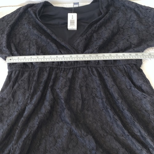 Torrid Black Lace Lined Skater Dress Goth Witch Vintage - Bild 9 von 11