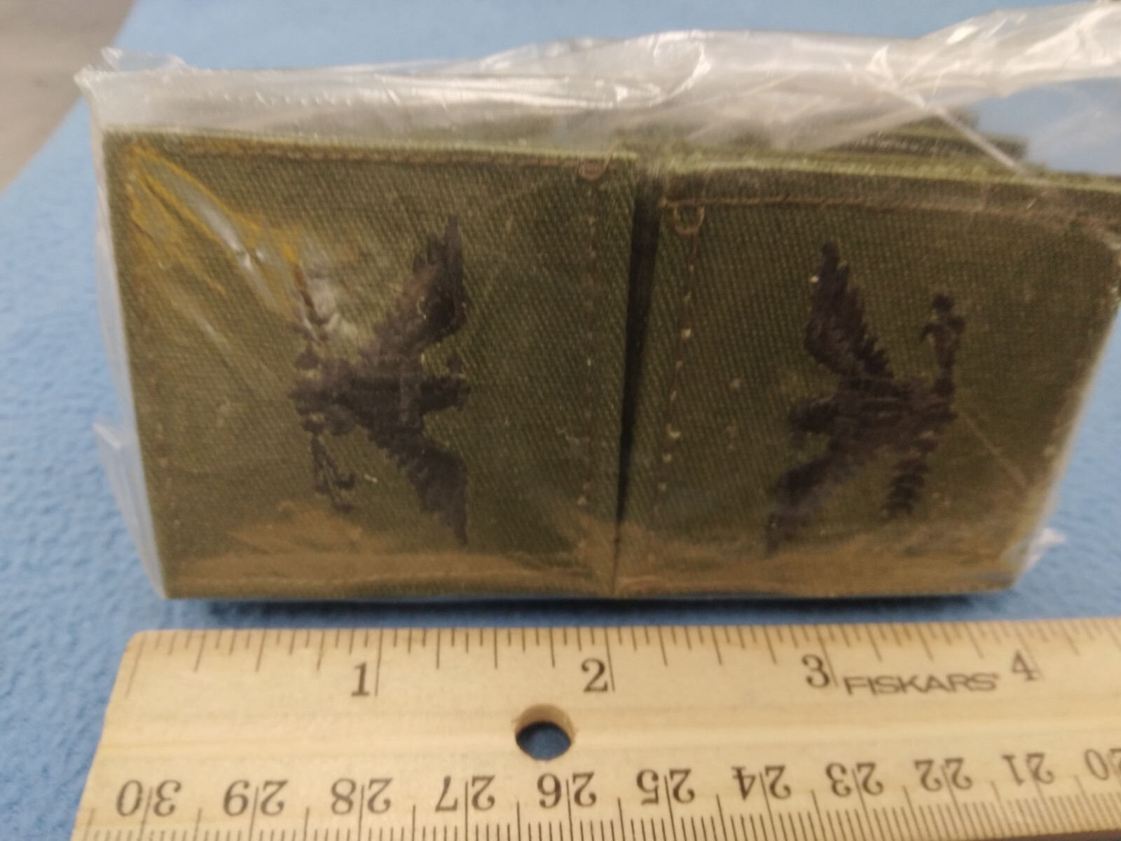 BUNDLE OF 10 PAIRS - US ARMY SUBDUED COMBAT COLONEL RANK HOOK BACK ...